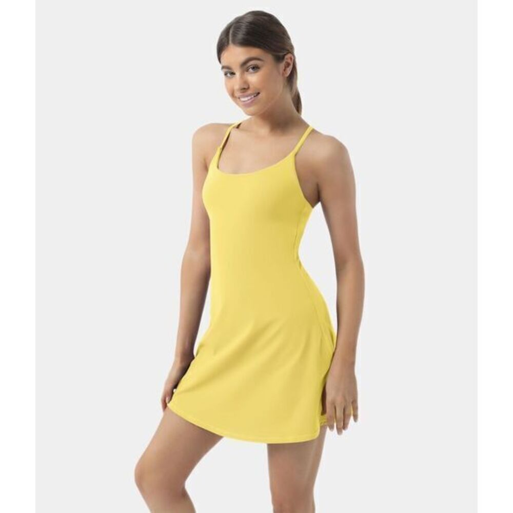 Halara Softlyzero™ Plush Backless Active Dress-Easy Peezy Edition Size XL - Picture 3 of 13
